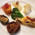 ボガマリ・クチーナ・マリナーラ - 前菜盛り合わせ（2016年8月）