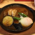 Youshokuya Jinen - 煮こみハンバーグ(800円)