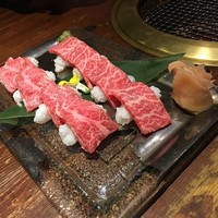 京やきにく 弘 祗園山名庵 - 2016/10　お寿司「ぎおん」(8,000円)