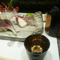 寿司割烹 小松 - お酒＆お造り盛り合わせ