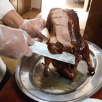 四川食府 - 北京ダックのそぎ切り