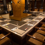 炭火ステーキたむら - カウンター席