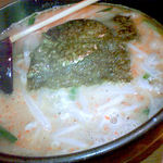 会津ラーメン 和 - 濃厚味噌ラーメン（激辛）