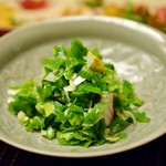 緒方 - 羽鰹（葱たっぷりで辛子がアクセント）