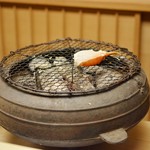 緒方 - 爪を焼きだしました