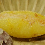 緒方 - 柚子の飯蒸し　柚子のほんのり苦みが絶妙な味で美味