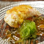 緒方 - 青いのは新潟のもずく