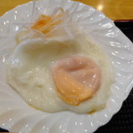 喫茶シーファイブ - 目玉焼き（おにぎりセット）