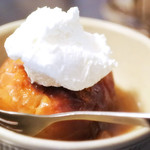 茶房 武蔵野文庫 - 焼きりんご