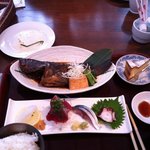 えんやどっと丸 - クロソイとお刺身定食