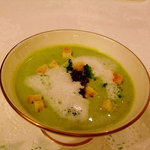 レストラン・パッション - 冷製ブロッコリーのクリームスープ　