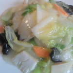 中国名菜 敦煌 - 五目焼そば（味薄め）