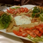 前菜（ガレットコンプレット）h28.11.10撮影