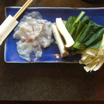 あかん遊久の里 鶴雅 - 朝食　蛸しゃぶ