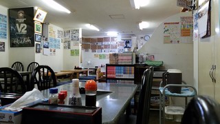 oshokujidokorozenraku - 店内です。