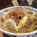 そば源 - 親カツ丼とは、親子丼のようなカツ丼…チキンカツだょ(#^.^#)