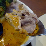 アプランティ - 豚・ラムしゃぶのココナッツスープカレー1080円