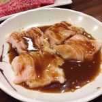 焼肉たきもと - 脂付ｼﾏﾁｮｳ
      （ﾊｰﾌｻｲｽﾞ）