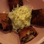 南国酒場リバーサイド - 名物　もんじゃ春巻き