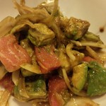 南国酒場リバーサイド - アボカドマグロ