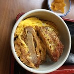 Tomoe Ya - もりそばとミニカツ丼（850円）