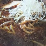 眞麺 穂高 - 醤油ラーメン 大盛