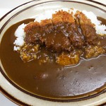 キッチン南海 - スパイシーな辛さのある「カツカレー」です