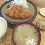 Tonkatsu Oozeki - ロースかつ定食1,500円