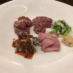 串肉料理Da-Wa - 刺し身・ココロ・生センマイ・タン・ハラミ