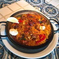 Bar Espanol LA BODEGA 大阪店 - 季節のパエリャ 鴨とポルチーニ茸のパエリャ