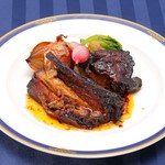 Bistro Lapin - 北海道産庵夢豚のBBQスペアリブ　￥3000