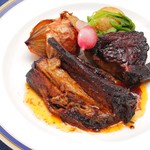 Bistro Lapin - 北海道産庵夢豚のBBQスペアリブ　￥3000