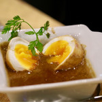 波へい - たまご みそポルチーニソース
