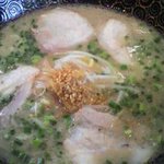 本格豚骨 あっさり 山の田ラーメン - ラーメン♪