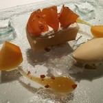 リストランテ ティー ブイ ビー - ドルチェ・柿づくしのプレート（2015年11月）