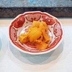 寿司栄 - 北海道昆布の森の塩水雲丹