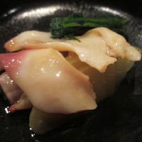 京都和久傳 - ホッキ貝と青リンゴ
                