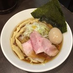 麺屋りゅう - 淡麗煮干しそば + 味玉