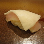 寿司つばさ - 喉黒と蕪