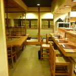 いろり庵 - 店内　2016.11月