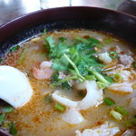 トムヤンクン。結構病み付きでスープ含め完食です。