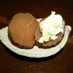 銀の雪 - いぶりがっこのチーズ乗せ