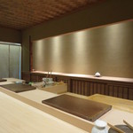 寿司つばさ - カウンターからの視界