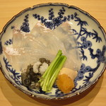 寿司つばさ - エンガワ、肝、皮まで堪能