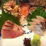 能登美 - お刺身3点盛り