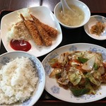 揚子江 - 回鍋肉ランチ