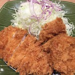 Tonkatsu Wakou - ひれロース盛合せ御飯1,520円