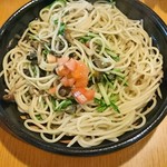 Niban - アンチョビと黒オリーブのパスタ