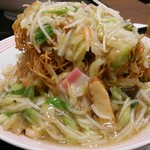 リンガーハット - 野菜たっぷり皿うどん（麺2玉）