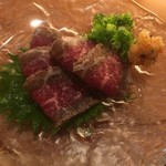 和の時 おでん 月と熊 - 和牛のたたき